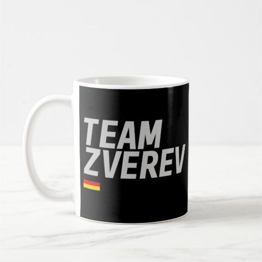 Team Alexander Zverev Kaffeetasse (Links)