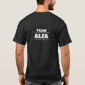 TEAM ALFA REVERSED T-Shirt (Rückseite)