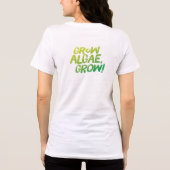 Team Algae T-Shirt Tri-Blend Shirt (Rückseite)