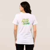 Team Algae T-Shirt Tri-Blend Shirt (Rückseite voll)