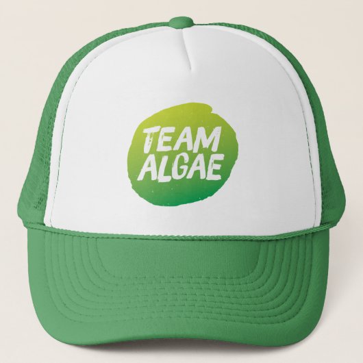 Team Algen Trucker Hut Truckerkappe (Vorderseite)