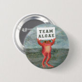 Team Algenfrosch Button (Vorne & Hinten)