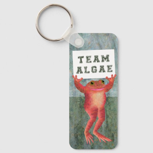Team Algenfrosch Schlüsselanhänger (Vorderseite)