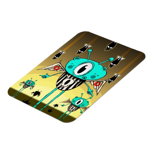 Team Alien 2012 Magnet (Linke Seite)