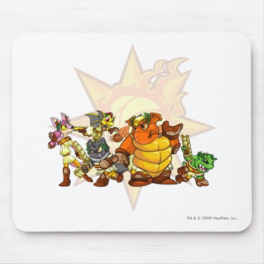 Team Altador Gruppe Mousepad (Vorne)