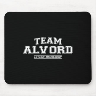 Team Alvord _ Stolz Familie Nachname Nachname Gesc Mousepad