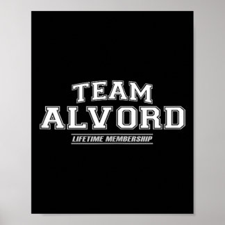 Team Alvord _ Stolz Familie Nachname Nachname Gesc Poster