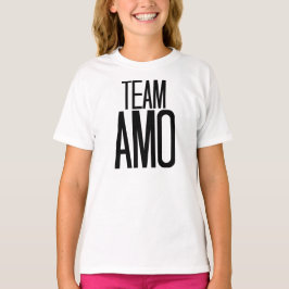 Team-Amo-T - Shirt im Weiß