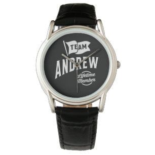 Team Andrew Lifetime Mitglied Armbanduhr