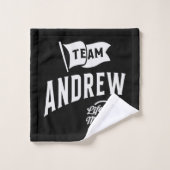 Team Andrew Lifetime Mitglied Badhandtuch Set (Waschlappen)