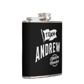 Team Andrew Lifetime Mitglied Flachmann (Rechts)