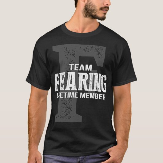 Team-ANGST-Mitglied T-Shirt (Vorderseite)