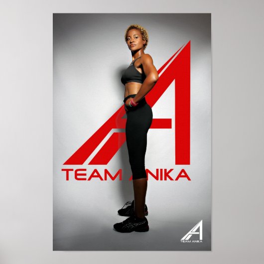 Team Anika Poster (Vorne)