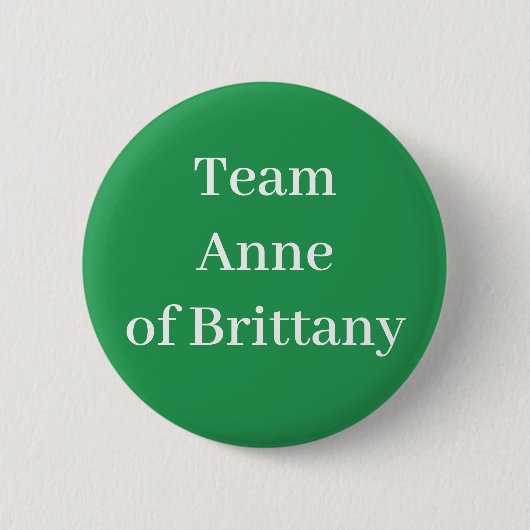 Team Anne aus der Bretagne Button (Vorderseite)