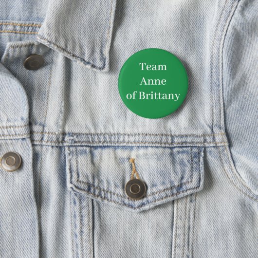 Team Anne aus der Bretagne Button (Beispiel)