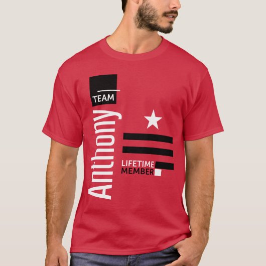 Team Anthony T-Shirt (Vorderseite)