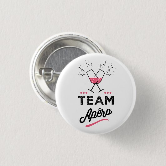 Team Apero Button (Vorne & Hinten)