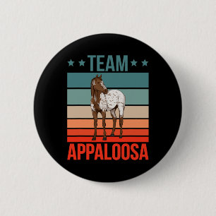 Team Appaloosa Pferdereiten Pferderennfahrer Reite Button