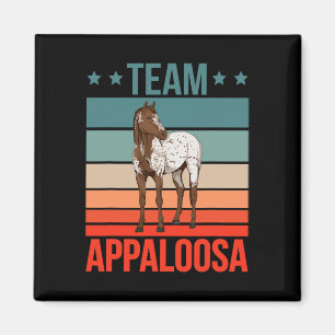 Team Appaloosa Pferdereiten Pferderennfahrer Reite Magnet
