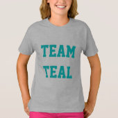 Team Aquamarin T-Shirt (Vorderseite)