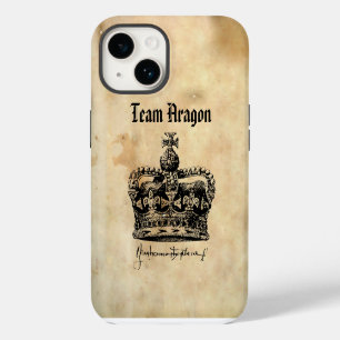 Team Aragon - Katharina von Aragon Kronen-Etuikame iPhone 14 Hülle