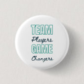Team-Arbeit Inspiration Corporate Staff Office Button (Vorderseite)