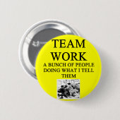 TEAM-Arbeitswitz Button (Vorne & Hinten)