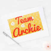 Team Archie Rechteckiger Aufkleber (Umschlag)