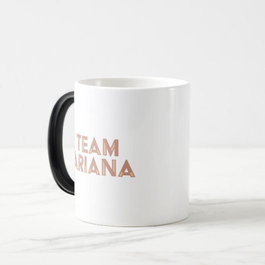 Team Ariana Tasse (Vorderseite Links)