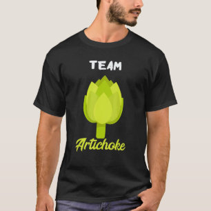 Team Artischocke Grüne Truppe Gang Vegan Foodie Cr T-Shirt