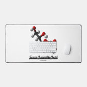 Team Ascorbinsäure (Chemische Molekül Vitamin C) Schreibtischunterlage (Tastatur & Maus)