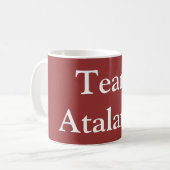 Team Atalanta Kaffeetasse (Vorderseite Links)