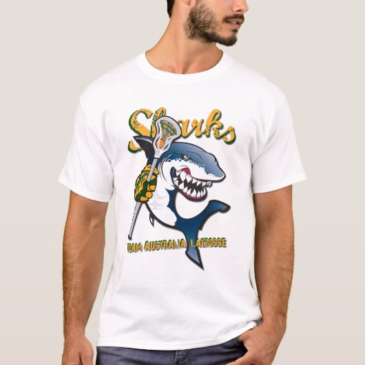 Team-AustralienLacrosse T-Shirt (Vorderseite)