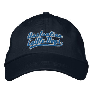 Team Australische Rinder Hunde bestickt Hat Bestickte Baseballkappe