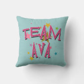 TEAM AVA kundengerecht Kissen (Rückseite)