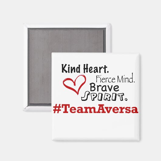 Team Aversa 2019 Magnet (Vorderseite/Rückseite)