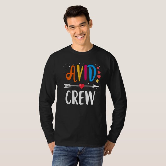 Team Avid Program Educator Lehrerin Cr T-Shirt (Vorne ganz)