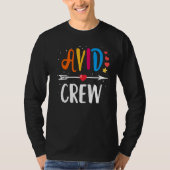 Team Avid Program Educator Lehrerin Cr T-Shirt (Vorderseite)