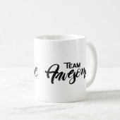 Team Awesome Mug Kaffeetasse (VorderseiteRechts)