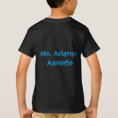 Team Axolotls T-Shirt Version 2 (Rückseite)