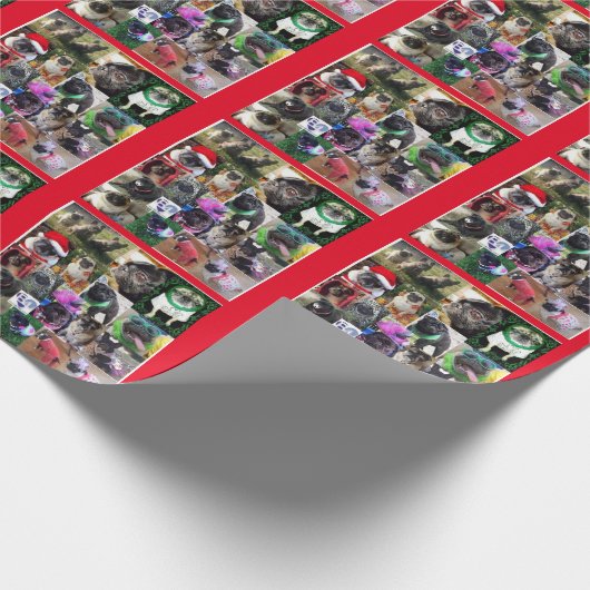 Team B4 Geschenkpapier (Ecke)