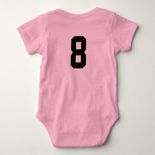 Team Baby Blitz Strampler (Rückseite)