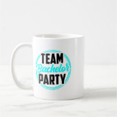 Team Bachelor Party Bridge Groom 2 Kaffeetasse (Links)