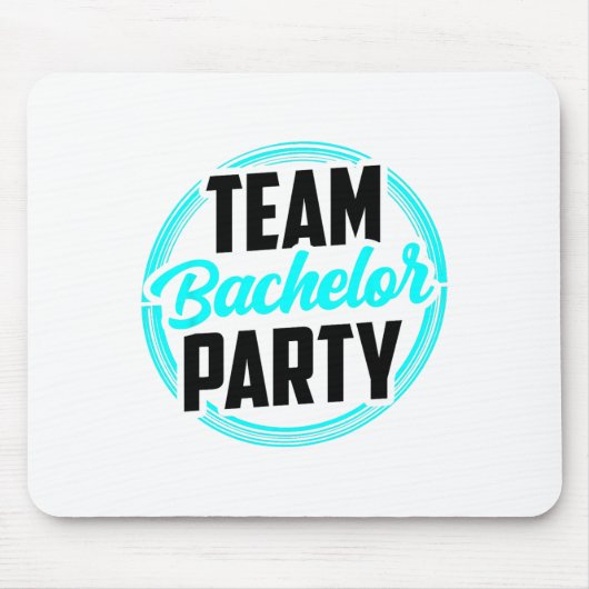 Team Bachelor Party Bridge Groom 2 Mousepad (Vorne)