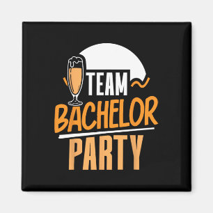Team Bachelor Party Bridge Groom 4 Magnet