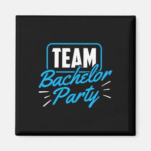 Team Bachelor Party Bridge Raum 1 Magnet