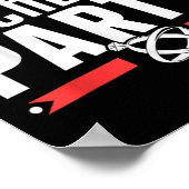 Team Bachelor Party Groom Bride _2 Poster (Ecke)