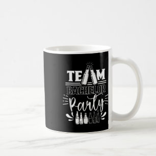 Team Bachelor Party Groom Bridge Kaffeetasse