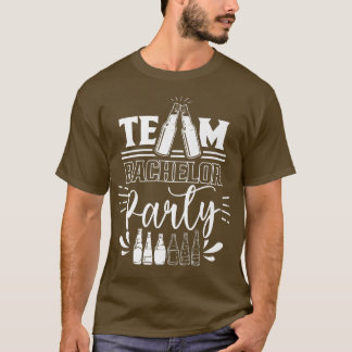 Team Bachelor Party Groom Bridge T-Shirt
