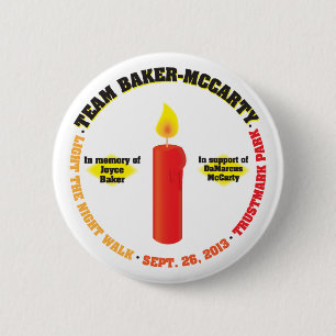 Team Bäcker-McCarty Licht der Nachtweg 2013 Button